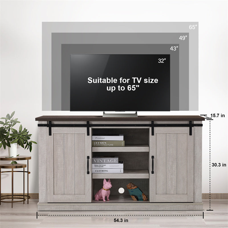 Vintage Home Living Room Wooden TV Cabinet - NJN NATURES