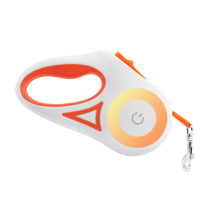 Dog Leash Retractable Leash And Dog Collar Spotlight Automatic Pet Dog Cat Traction Rope For Small Medium Dogs Pet Product - NJN NATURES