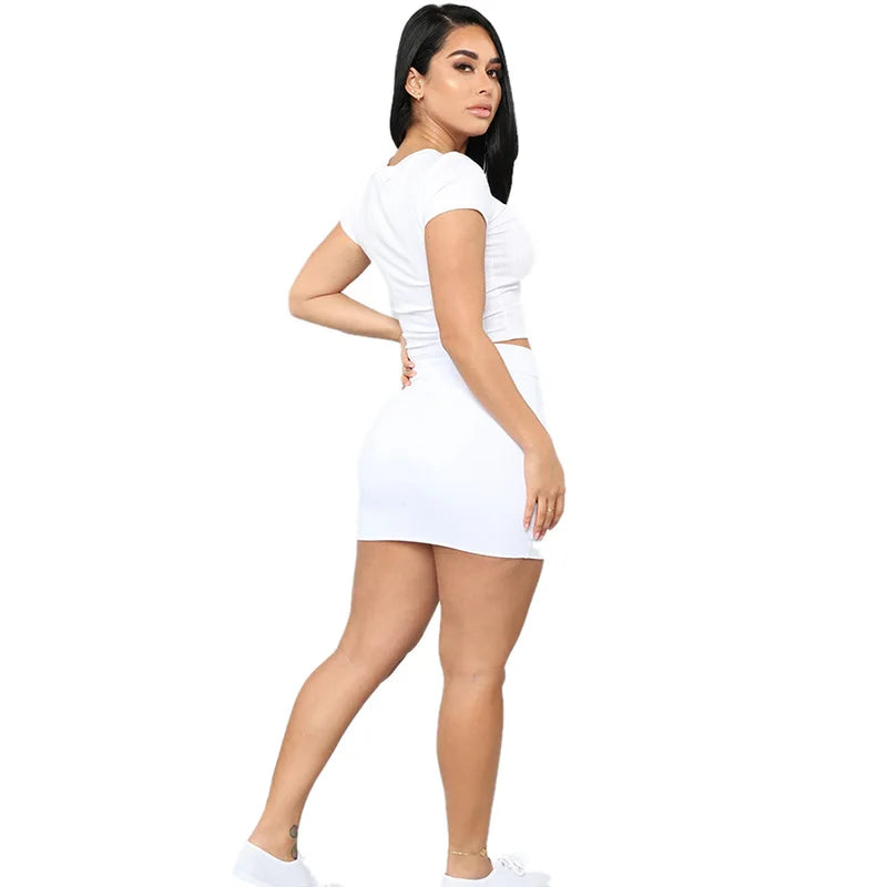 Elegant OL Ladies Office Pencil Skirts Women Big Size Casual Solid Short Mini faldas mujer moda Bud Bodycon Black White Skirt - NJN NATURES