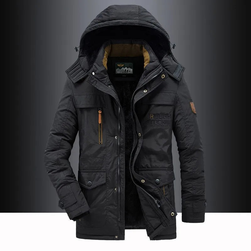 Men's Tactical Windbreaker Wear-resistant Jacket Windproof Men's Autumn and Winter Casual Trend Versatile Men's Coat - NJN NATURES