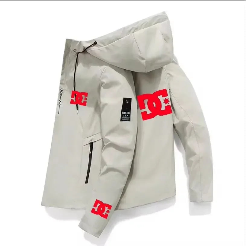 2024 Autumn/Winter DC Men's S Clothing Outdoor Fishing Waterproof Jacket Sweatshirt Hoodie Windbreaker SportWear Clothes Outwear - NJN NATURES