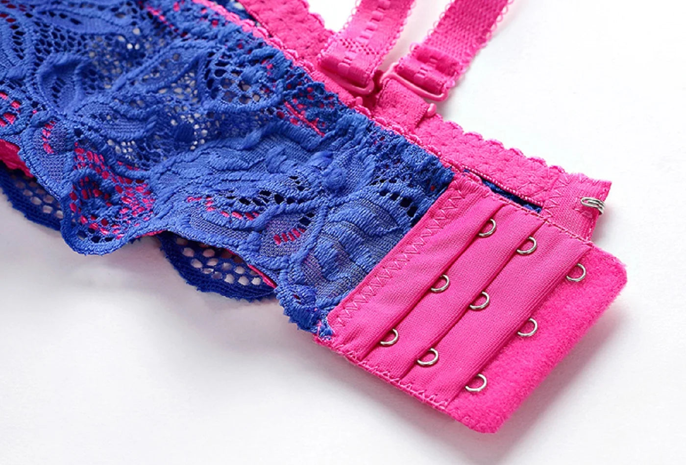 Bra & BrIef Sets Floral Lace Push Up Bra Sexy Bow Tie Intimates Fashionable Gathering thick cup G-string underpants - NJN NATURES