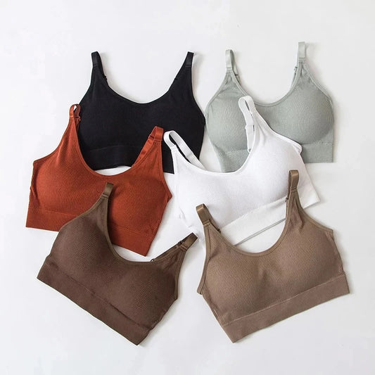 Sexy Underwear Women Gather No Steel Ring Lingerie Bra Tube Top Wrapped Chest Beauty Back Actival Cotton Thin Section Tube Top - NJN NATURES