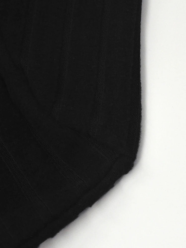 New Sexy Mini Dress For Women Autumn Black Solid Turtleneck Long Sleeves Sheath Dress Club Elegant Bodycon Party Dresses Female - NJN NATURES