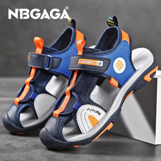 Breathable Sport Sandals Summer Sandals for Girls Boys Casual Beach Comfortable Soft Sole Kids Shoes Fashion Non-slip Sandalias - NJN NATURES