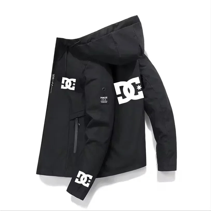 2024 Autumn/Winter DC Men's S Clothing Outdoor Fishing Waterproof Jacket Sweatshirt Hoodie Windbreaker SportWear Clothes Outwear - NJN NATURES