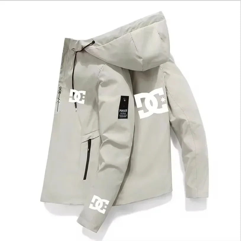 2024 Autumn/Winter DC Men's S Clothing Outdoor Fishing Waterproof Jacket Sweatshirt Hoodie Windbreaker SportWear Clothes Outwear - NJN NATURES