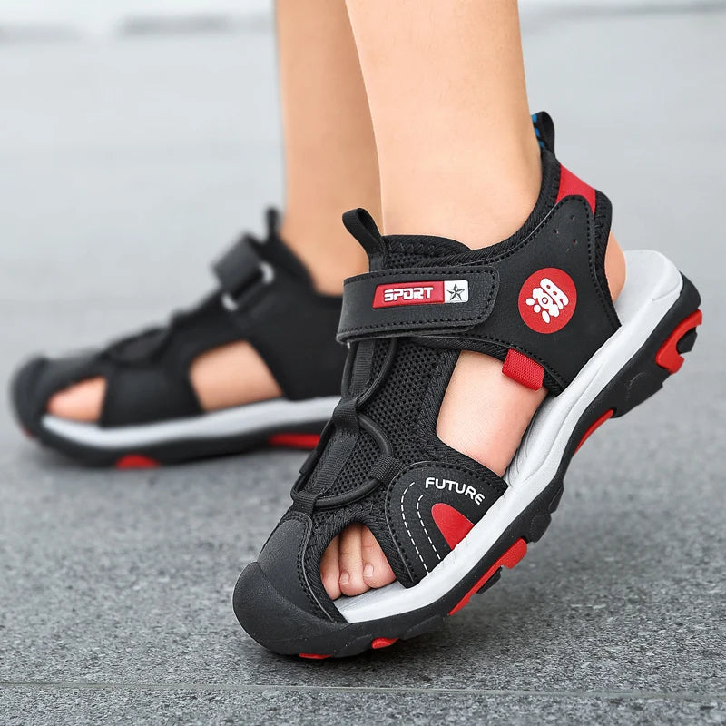 Breathable Sport Sandals Summer Sandals for Girls Boys Casual Beach Comfortable Soft Sole Kids Shoes Fashion Non-slip Sandalias - NJN NATURES