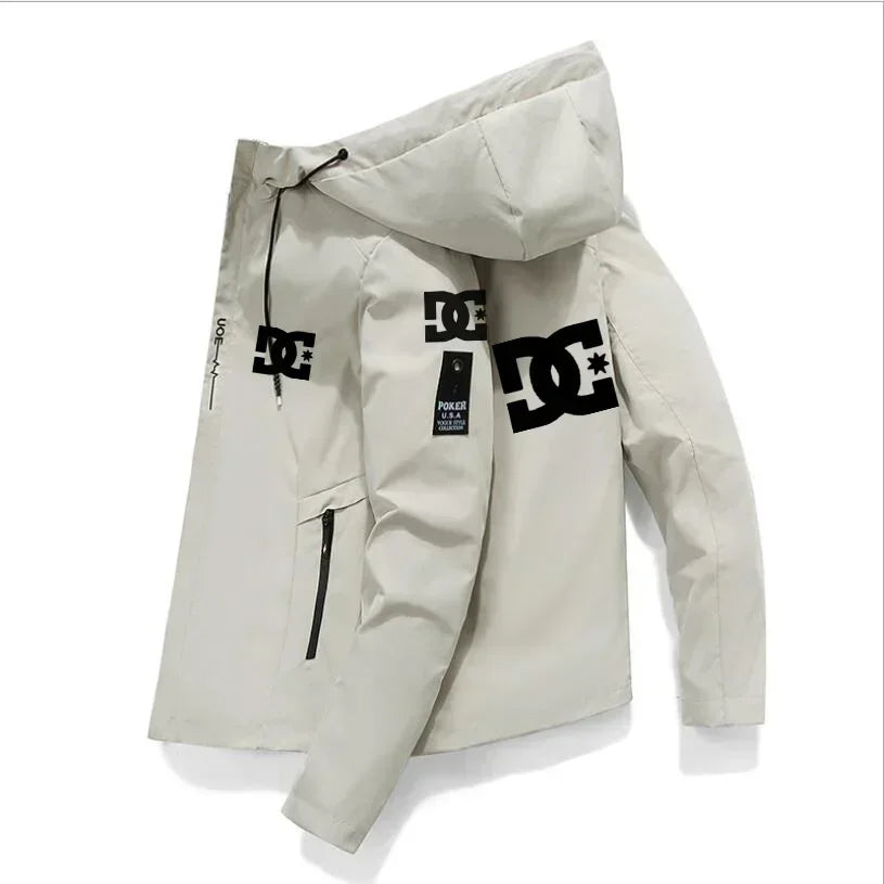 2024 Autumn/Winter DC Men's S Clothing Outdoor Fishing Waterproof Jacket Sweatshirt Hoodie Windbreaker SportWear Clothes Outwear - NJN NATURES