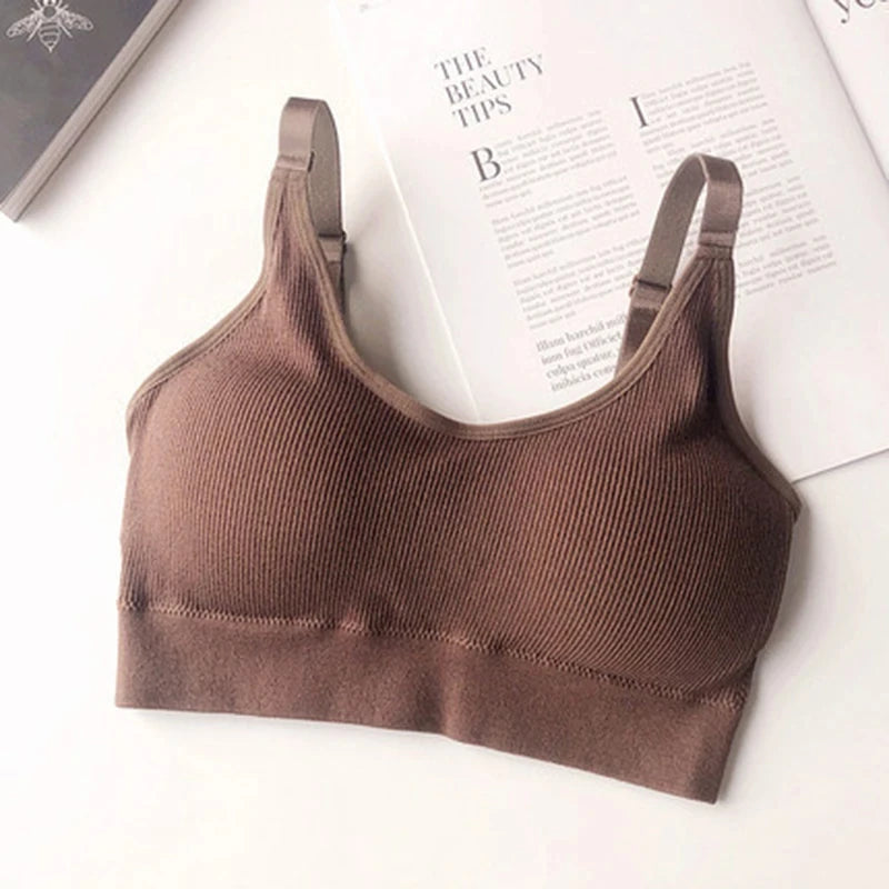 Sexy Underwear Women Gather No Steel Ring Lingerie Bra Tube Top Wrapped Chest Beauty Back Actival Cotton Thin Section Tube Top - NJN NATURES