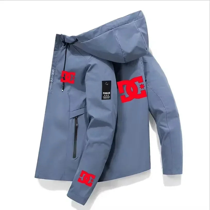 2024 Autumn/Winter DC Men's S Clothing Outdoor Fishing Waterproof Jacket Sweatshirt Hoodie Windbreaker SportWear Clothes Outwear - NJN NATURES