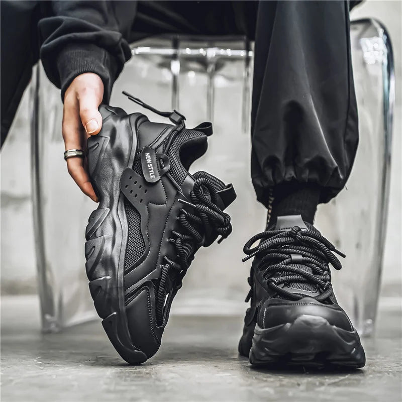 Men‘s Casual Sneakers new High Quality Comfortable Versatiled white shoes Outdoor Running Four Seasons Luxury Men platform shoes - NJN NATURES