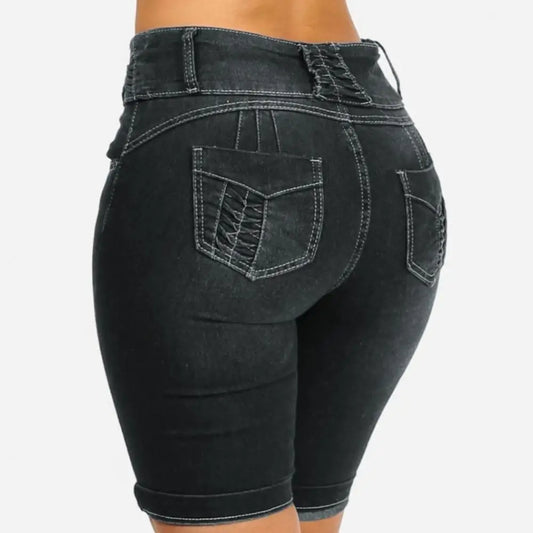 Pant Summer Women Plus Size Slim Fit Short Shorts Denim Pants Skinny Jeans Vintage Mini Skirts Aesthetic Korean Vestidos - NJN NATURES