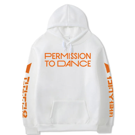 Kpop Youth Group Permission To Dance Male and Female Hoodies Autumn and Winter Lovers Pullover Covers Shipping - NJN NATURES