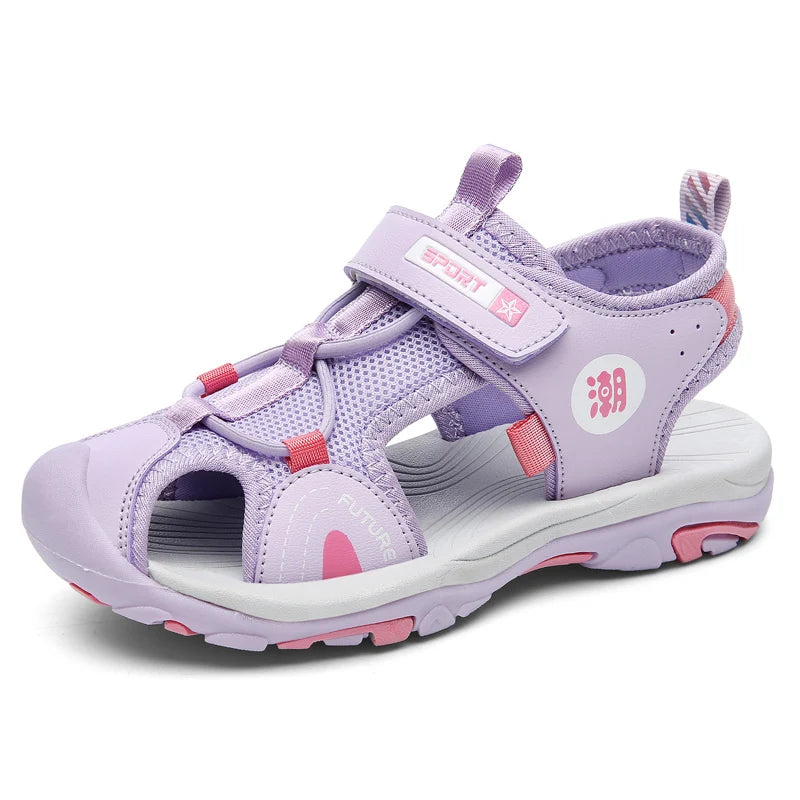 Breathable Sport Sandals Summer Sandals for Girls Boys Casual Beach Comfortable Soft Sole Kids Shoes Fashion Non-slip Sandalias - NJN NATURES