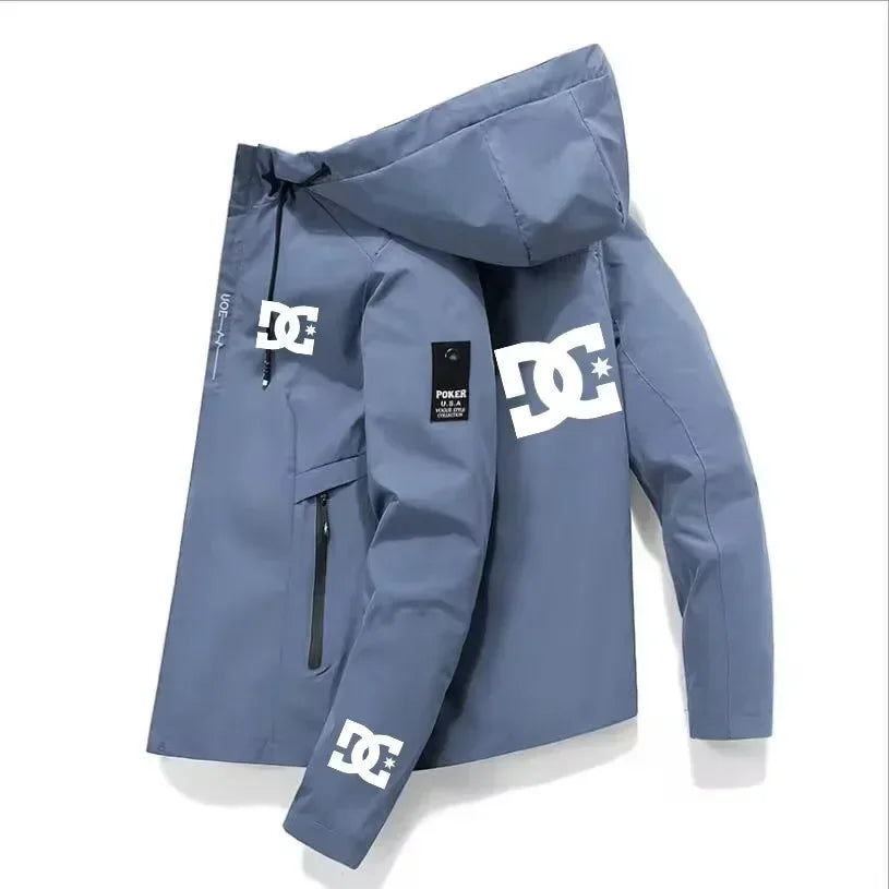 2024 Autumn/Winter DC Men's S Clothing Outdoor Fishing Waterproof Jacket Sweatshirt Hoodie Windbreaker SportWear Clothes Outwear - NJN NATURES