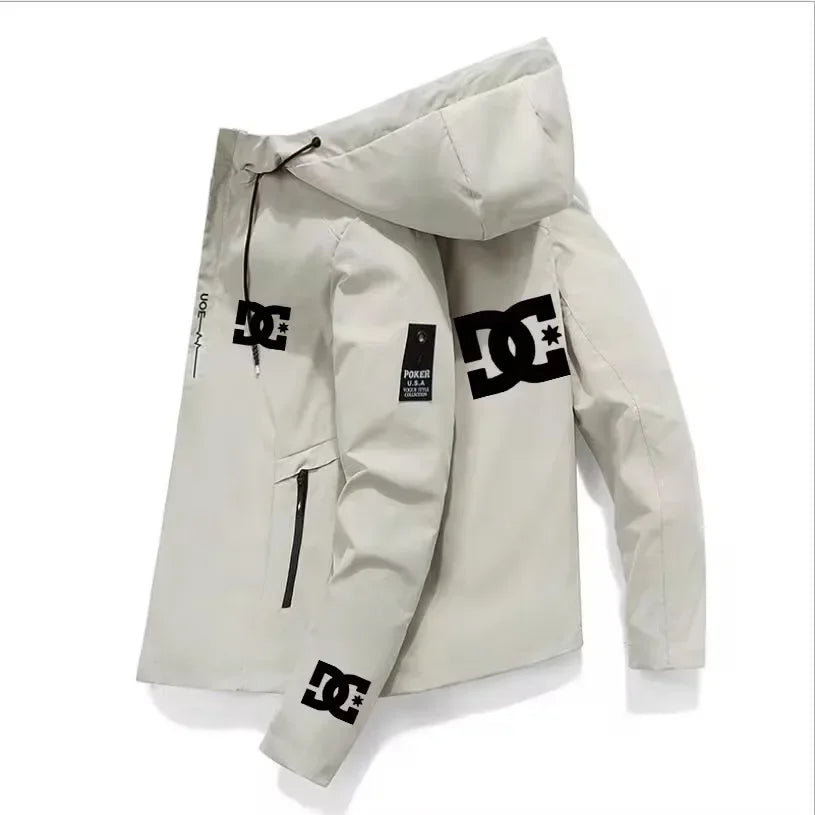 2024 Autumn/Winter DC Men's S Clothing Outdoor Fishing Waterproof Jacket Sweatshirt Hoodie Windbreaker SportWear Clothes Outwear - NJN NATURES