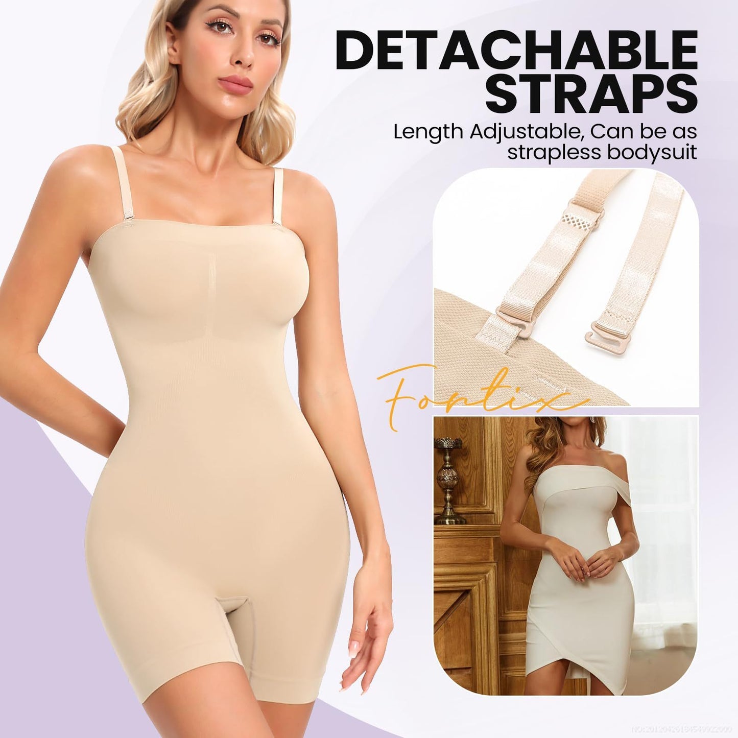 Plus Size Belly Contracting And Hip Lifting Jumpsuit - NJN NATURES