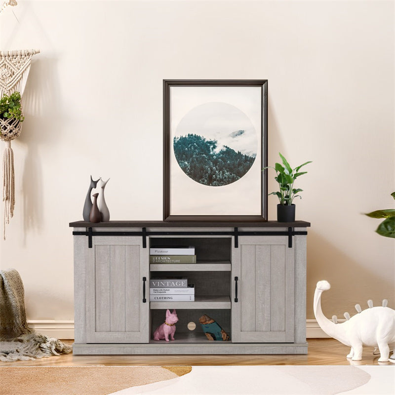 Vintage Home Living Room Wooden TV Cabinet - NJN NATURES