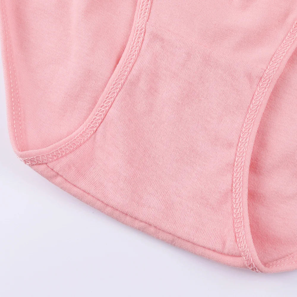 3PCS Girl's  Low Waist Briefs Women's Love Letter Printing Underwear - NJN NATURES